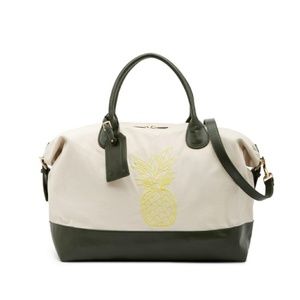 Happy travels Pineapple weekend duffel